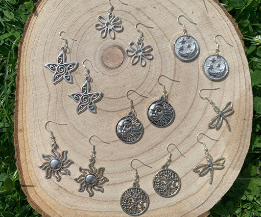 Celestial earrings