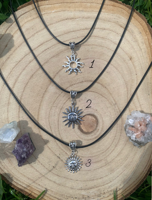 Celestial sun necklaces ✨🌞💫