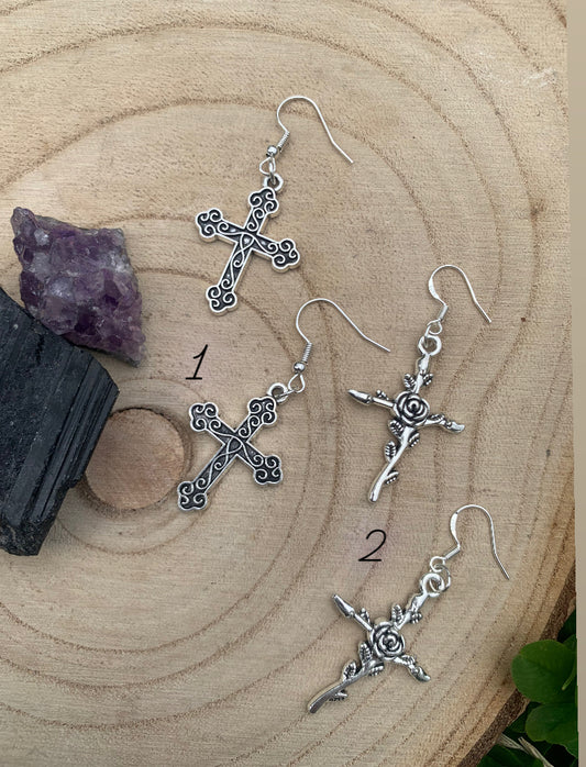 Gothic crosses 🦇✨