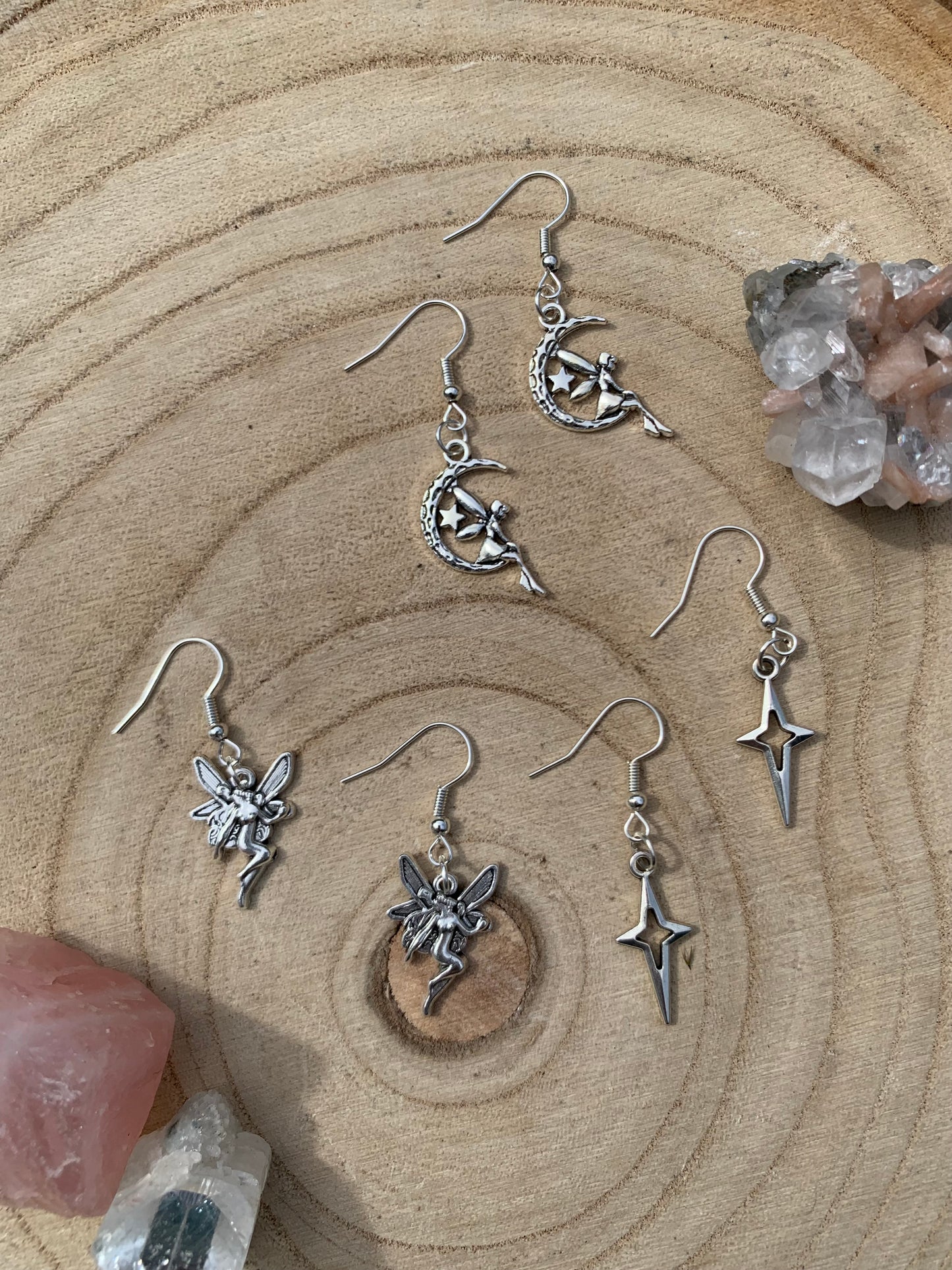 Cute simple fairy earrings ✨🧚