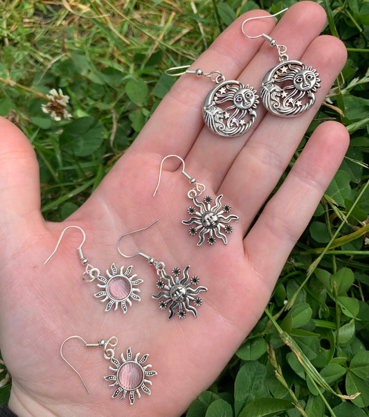 Pretty little sun earrings 🌞✨