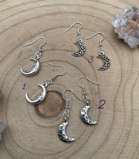 Moon earrings ✨🌙